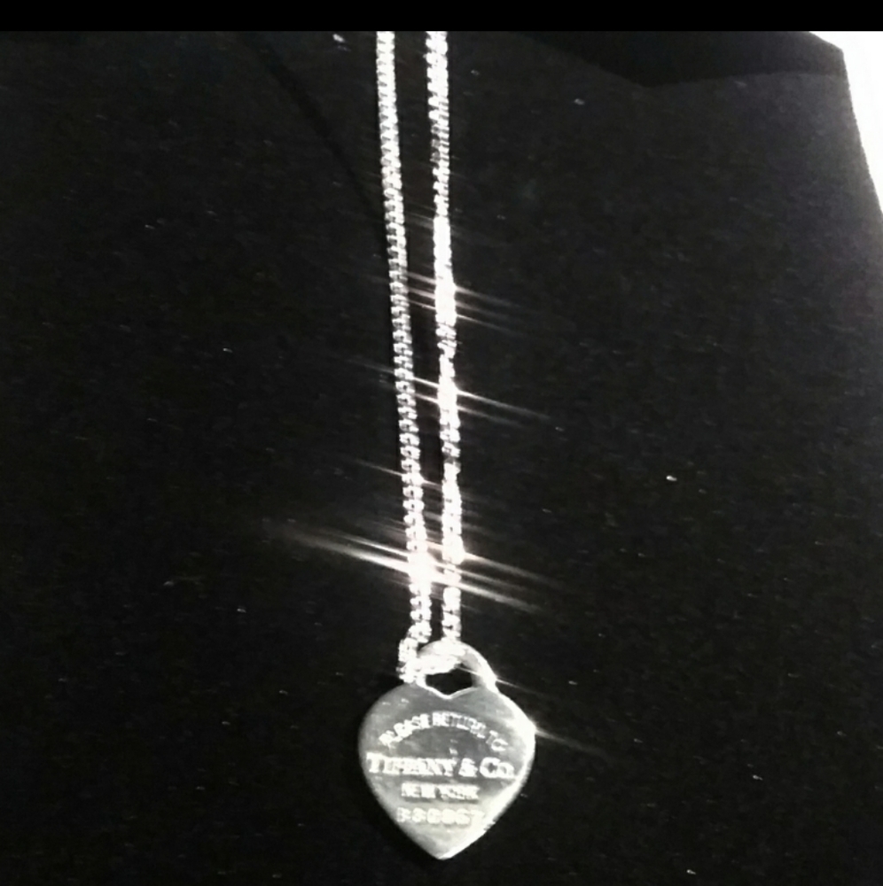 Authentic Tiffany heart charm